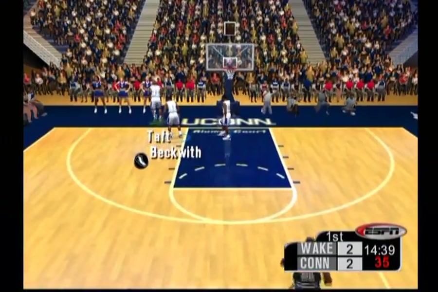 گیم پلی بازی ESPN College Hoops 2K5 برای PS2
