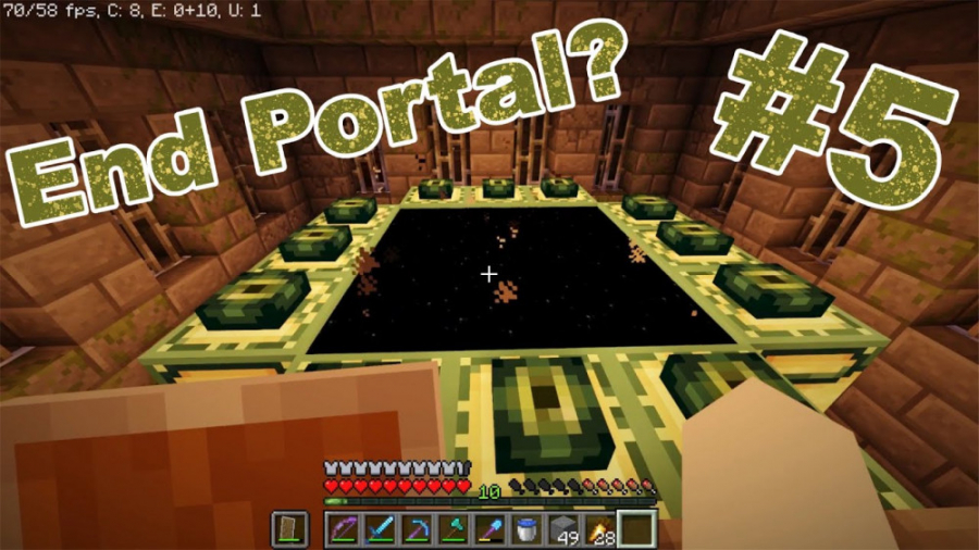 Minecraft let#039;s play #5 end portal???