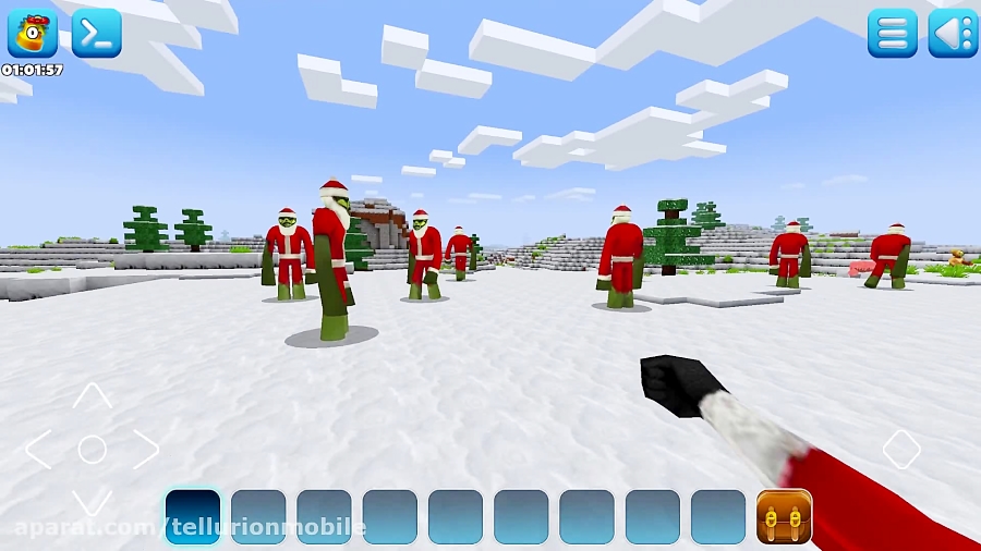 Winter mob: KREEBEZ in Realmcraft Game || #minecraftfree game #blockcraft