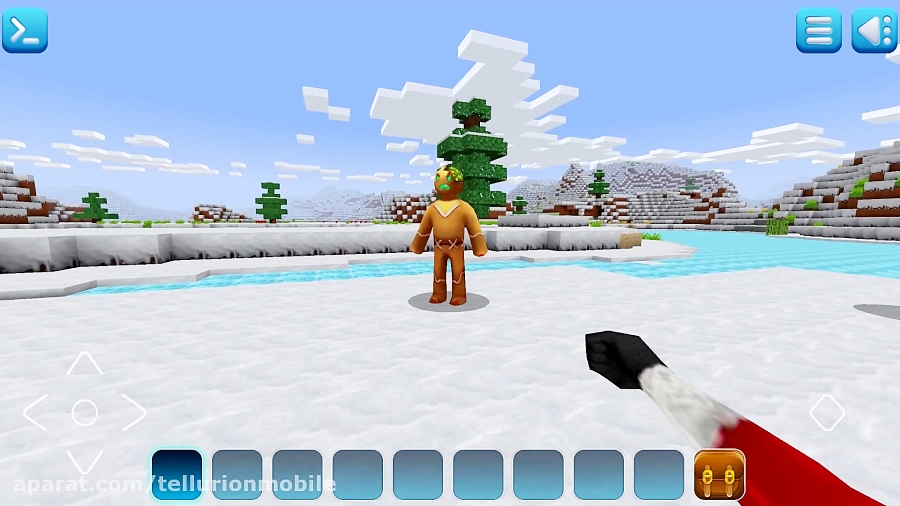 Winter mob: ACID GINGY  in Realmcraft Game || #minecraftfree game #blockcraft