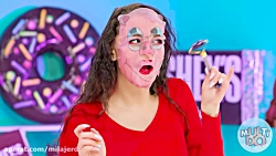 چالش شکلات خوراکی و آرایش