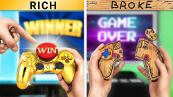 گیمر ثروتمند در مقابل گیمر ورش...