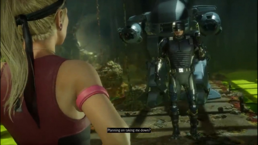 MORTAL KOMBAT 11 SONYA vs ROBOCOP