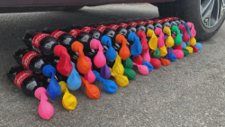 چالش له کردن نوشابه کوکاکولا...