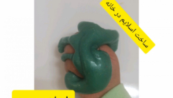 بازی با اسلایم سبز /اسلایم خان...