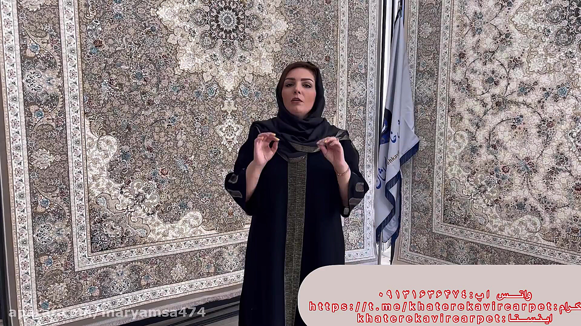 فرش خاطره كويركاشان khaterekavircarpet فرش خاطره کویرکاشان مریم صابر