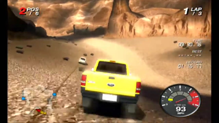  Gameplay de Ford Racing - Off Road para PS2