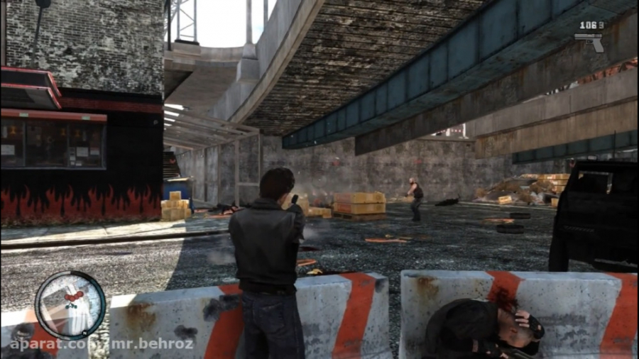 گیم پلی GTA IV با اشکان دسنتا ((بهترین مود گرافیک HD)) جی تی ای Part 2