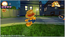 گیم پلی بازی Garfield - Lasagna World Tour برای PS2