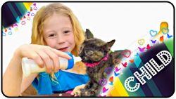 ناستیا و شیر دادن به گربه بامز...