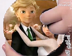 اسلایم فتوشاپ عروسی مرینت و اد...