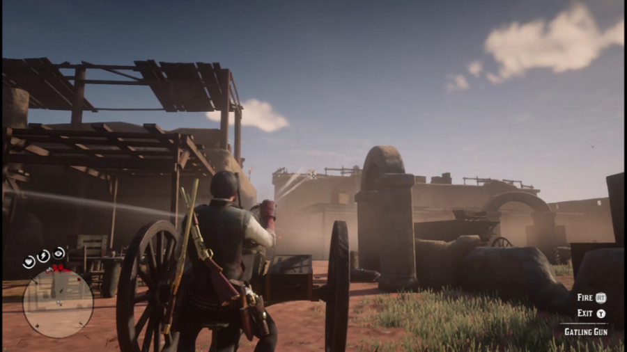 گیم پلی Red Dead Redemption 2 حمله به قلعه دشمن با ارتش تک نفره !