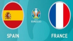 گیم پلی پنالتی بازی pes21 بین دو تیم اسپانیا و فرانسه درps2