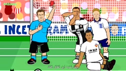 کارتون طنز لج کردن داور با رون...