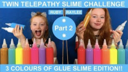 چالش اسلایم دخترونه 2 خواهر &r...