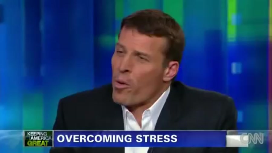 تونی رابینز و روتین غلبه بر استرس