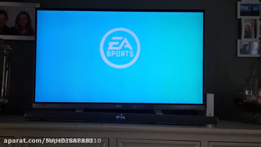 منوی بازی فیفا ۲۲ در PS5 !