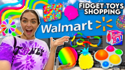 چالش خرید انواع اسلایم و فیجت...