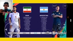 بازی ایران و آرژانتین در pes 2021