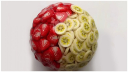 مخلوط جالب اسلایم با وسایل مخت...