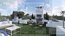 ویلا ی مدرن Palm Beach , اثر معماران دایلی جانسن , آمریکا , فلوریدا