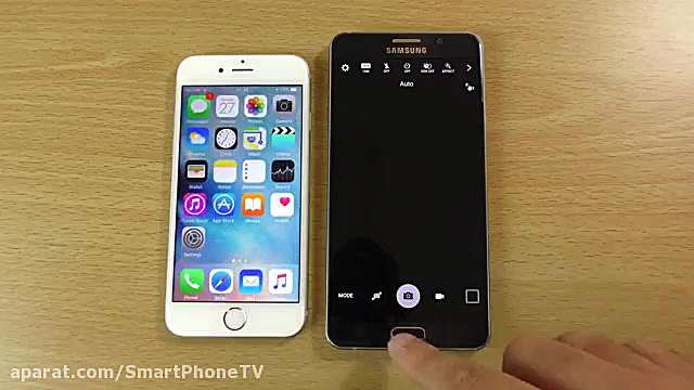 تست سرعت و دوربین ؛ مقایسه Galaxy Note 5 vs.iPhone 6s جانی دپ