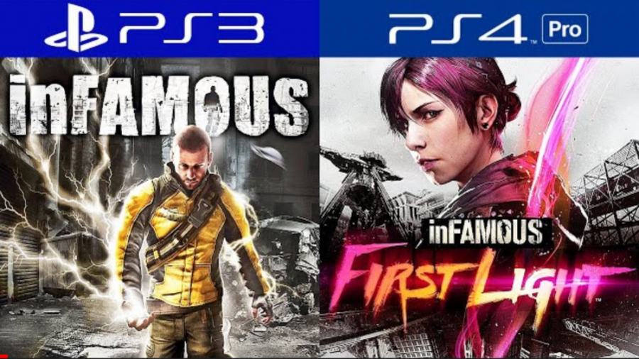 Infamous PlayStation Evolution PS3 - PS4