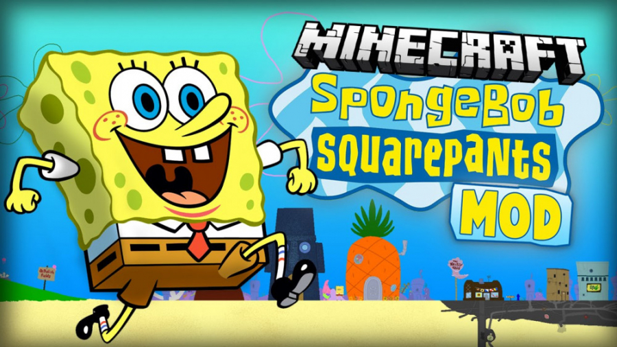 مپ Spongebob minecraft دونفره