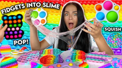 مخلوط انواع اسلایم و فیجت با ن...