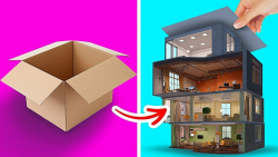 کاردستی مقوایی جالب و ارزان بر...