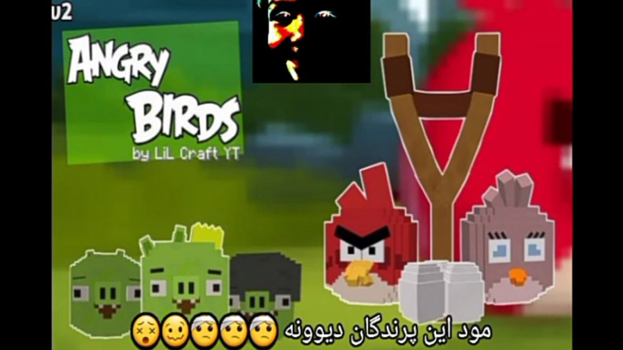 مود پرندگان خشمگین  / خشم خودشون  رو من خالی کرد!/mod Minecraft/