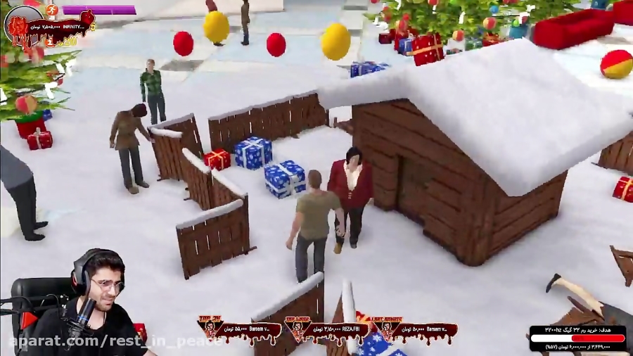 پارت 1 گیم پلی Christmas Shopper Simulator بریم خرید کریسمس کنیم ! ته خندس ..