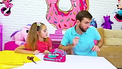 چالش شکلاتی ساشا و مکس / کودک...