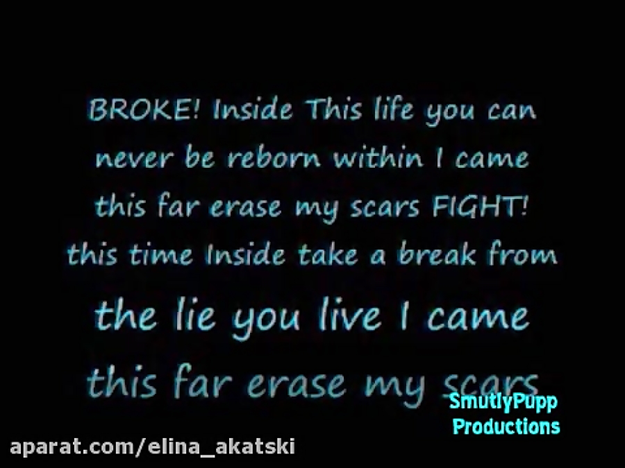 {Evans BlueErase My Scars {Lyrics