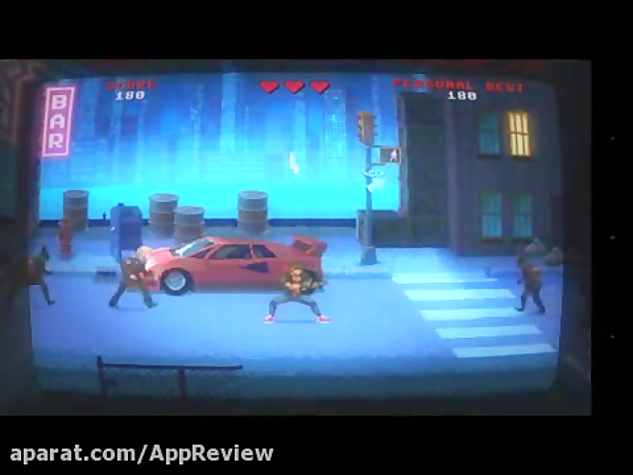 صحنه هایی از بازی اندرویدی Kung Fury : Street Rage