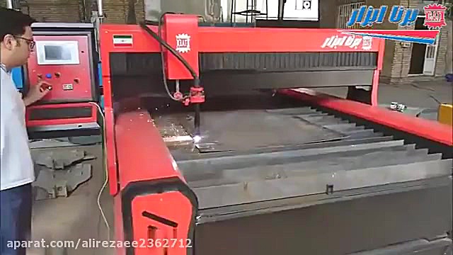 دستگاه برش پلاسما CNC مدل کیانا جرمگیری