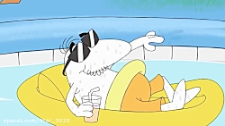 انیمیشن پلنگ صورتی  استخر صورت...