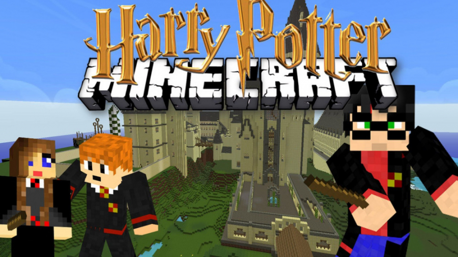 هری پاتر در ماینکرافت ! با تمامی جادو ها ماینکرفت ماین کرافت ماین کرفت Minecraft