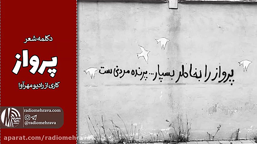 دکلمه شعر پرواز را به خاطر بسپار | رادیو مهرآوا زمان147ثانیه