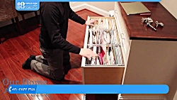 آموزش کابینت سازی | ساخت کابینت  (بررسی لولا ها و کشو ها)