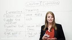 آموزش اصطلاحات رایج زبان انگلیسی (هواشناسی) 5