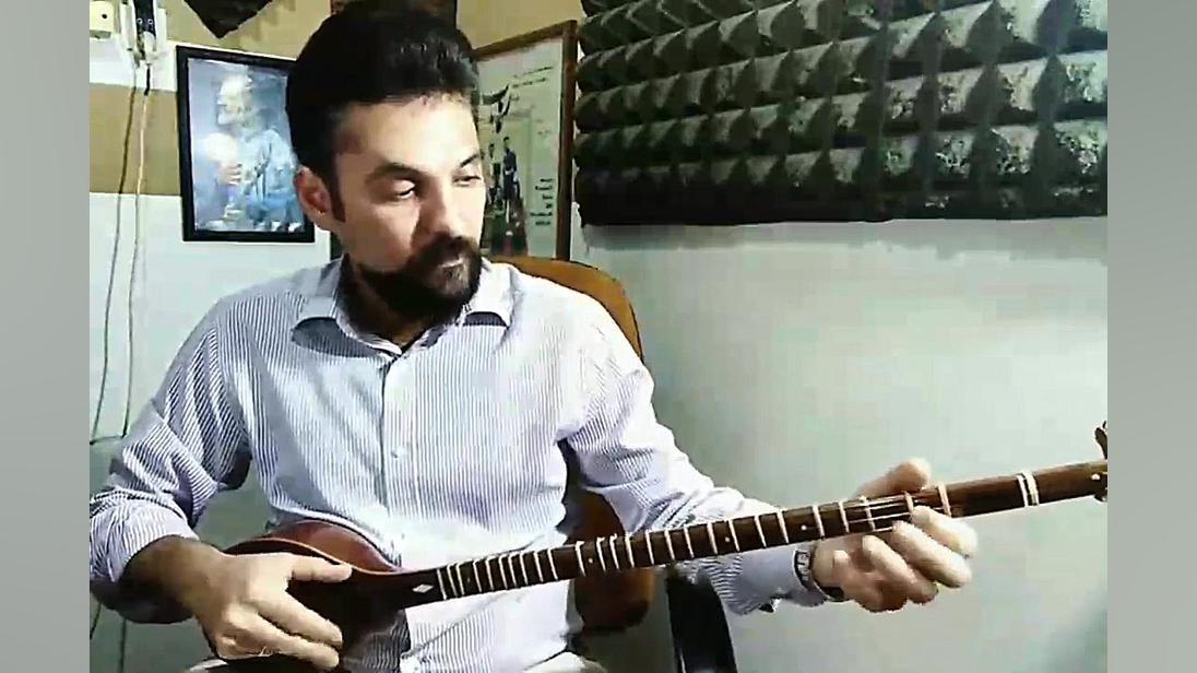 بداهه ای در آواز دشتی بر اساس نواخته ای از استاد احمد عبادی. سه تار، محمد علی سل محمد علی سلمانپور, آموزش موسیقی