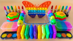 اسلایم میکاپ پروانه ای رنگین ک...