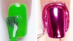 آموزش طراحی ناخن تابستونی رنگ...