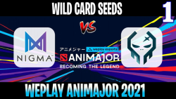 Nigma vs Execration | Game 1 | 2021/6/3 | Wild Card Seeds WePlay DPC 2021