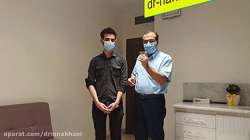 نتیجه درمان دررفتگی مکرر شانه ۷ هفته پس از عمل بلیچینگ دندان