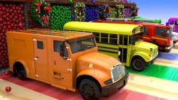 کارتون ماشین بازی:: کامیون پر...