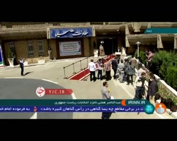 مناظره | اظهارات عبدالناصر همتی هنگام ورود به سالن مناظره ها