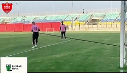 دقایقی از تمرین پرسپولیس(۱۵خرداد)