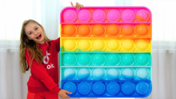 چالش دخترونه فیجت و پاپت با ما...